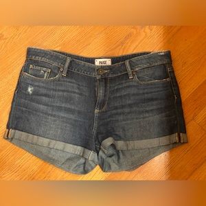 Paige high waisted jean shorts